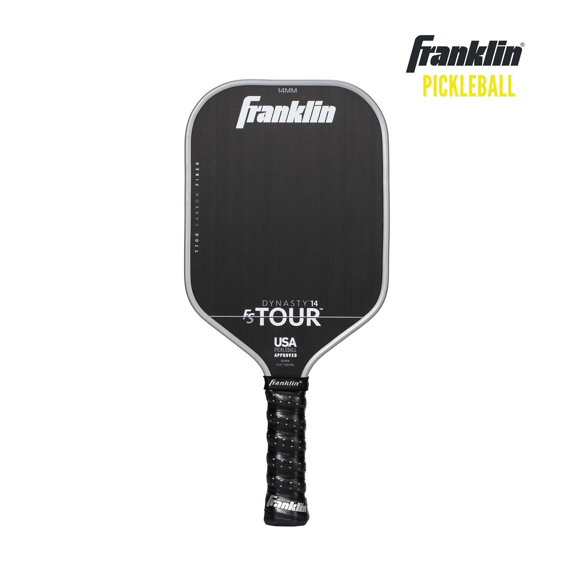 (現貨) Franklin FS Tour Dynasty T700 專業碳纖維匹克球拍 - 灰