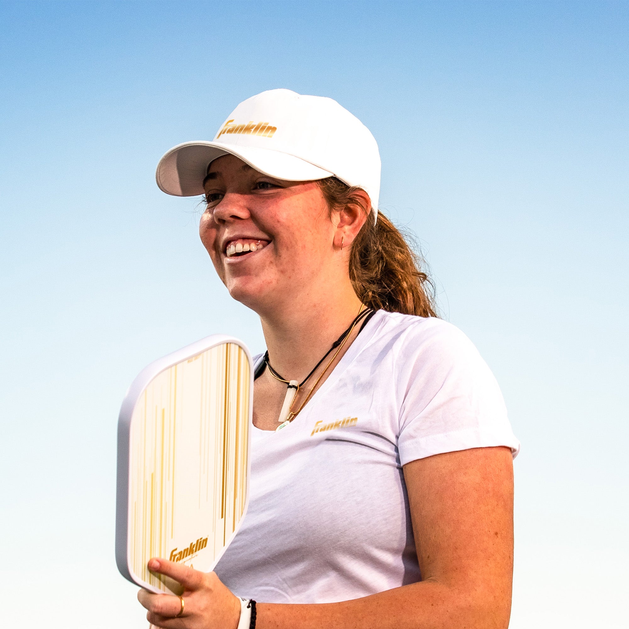 (現貨) Franklin Signature Pro 玻璃纖維匹克球拍 - 白金