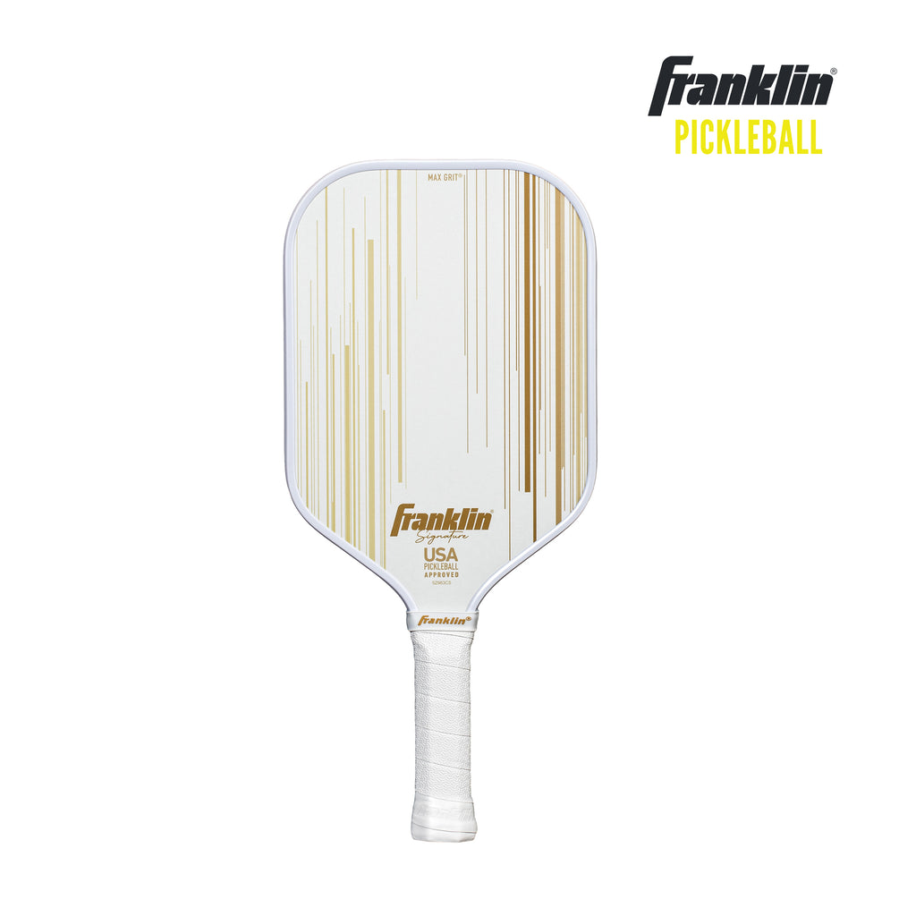 Franklin Signature Pro 玻璃纖維匹克球拍 - 白金