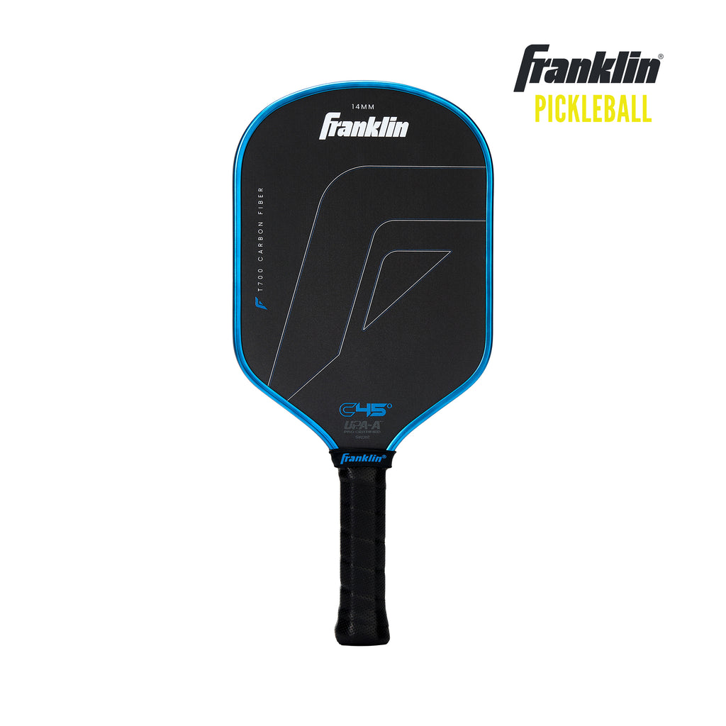 (現貨) Franklin Carbon 45° T700 專業碳纖維匹克球拍 - 藍