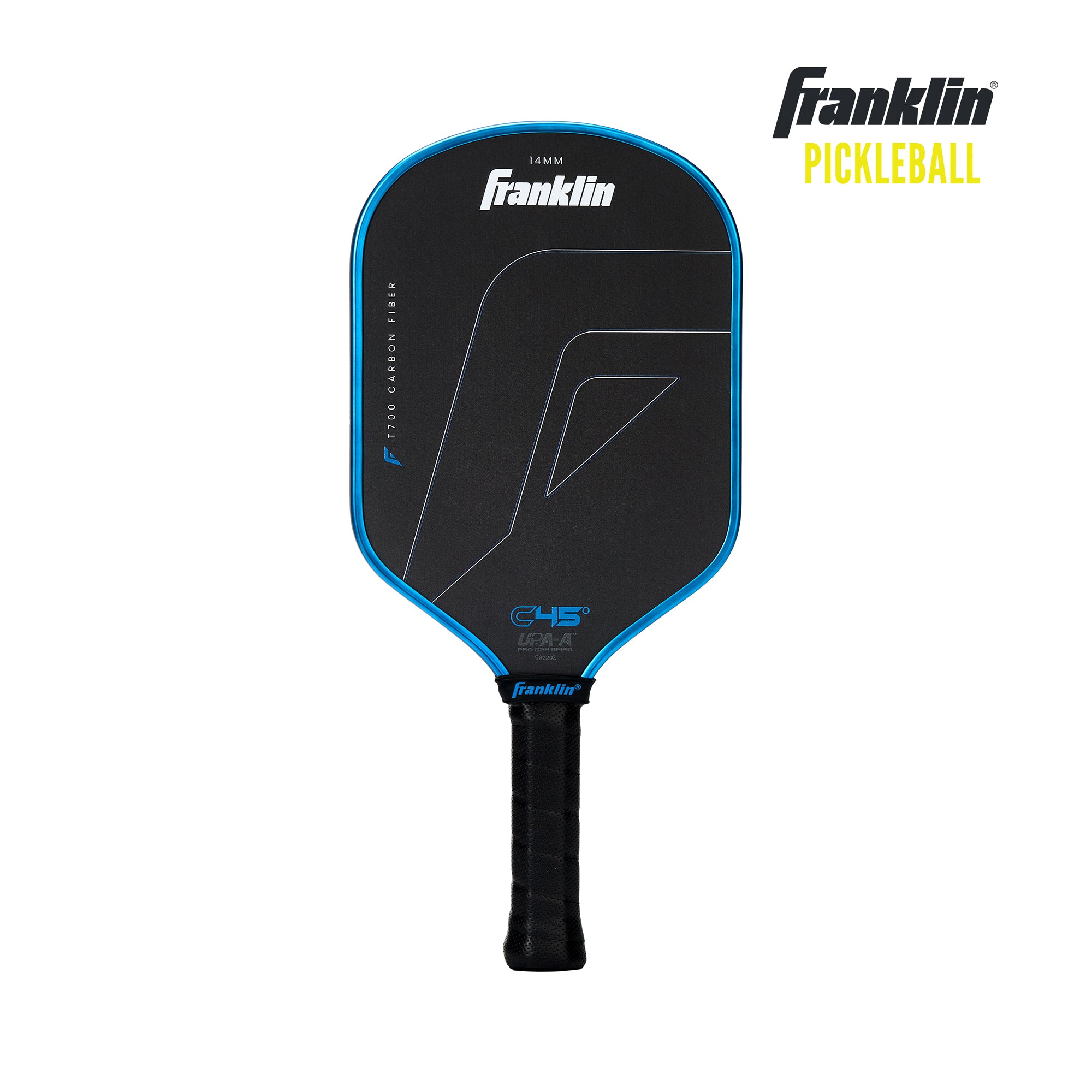 (現貨) Franklin Carbon 45° T700 專業碳纖維匹克球拍 - 藍